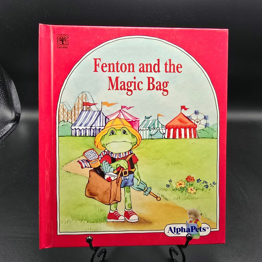 Vintage 1990 Fenton and the Magic Bag by Alpha Pets